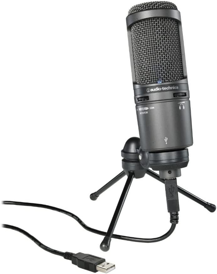 Audio-Technica AT2020USB+ cardioid condenser USB microphone