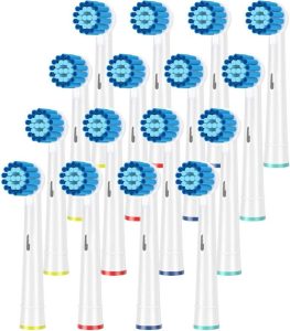 ITECHNIK sensitive replacement brush heads compatible with Oral-B