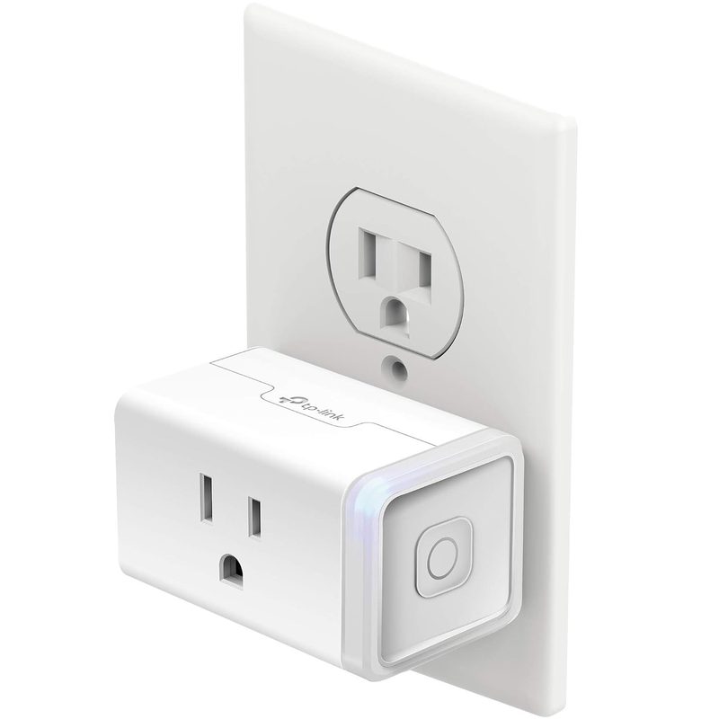 Kasa KP115 smart plug with energy monitoring for Amazon Alexa