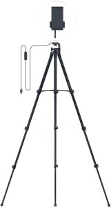 Razer 12 inch USB ring light with tripod for streaming and video calls