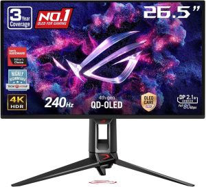 ASUS ROG PG27UCDM 4K 240Hz QD-OLED gaming monitor