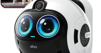 Enabot EBO Max mobile home robot with 4K camera, one of the best household robots in 2026