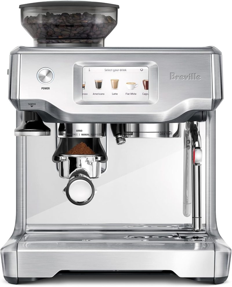 Breville Barista Touch BES880BSS espresso machine with touchscreen