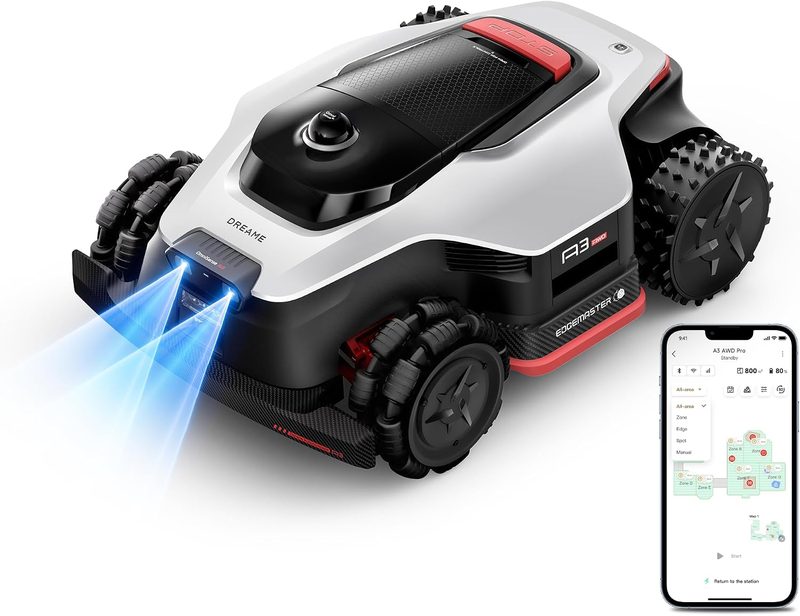 Dreame A3 AWD Pro 3500 LiDAR robot lawn mower