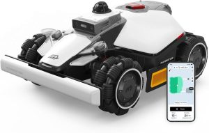 Mammotion Luba mini 2 AWD robot lawn mower with garage