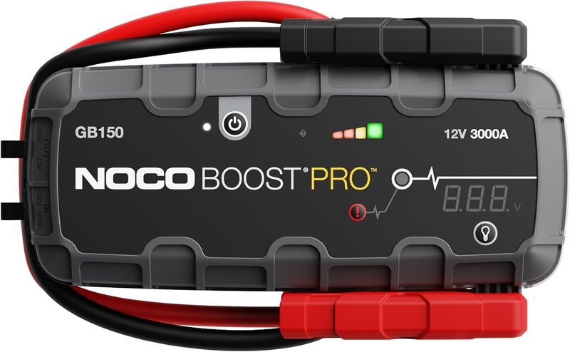 NOCO Boost GB150 3000 amp lithium jump starter