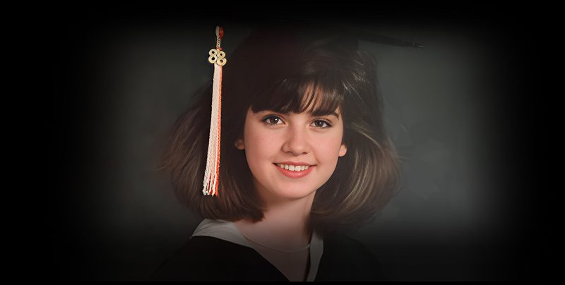 Old 1988 portrait restored with Aiarty Image Enhancer face restoration