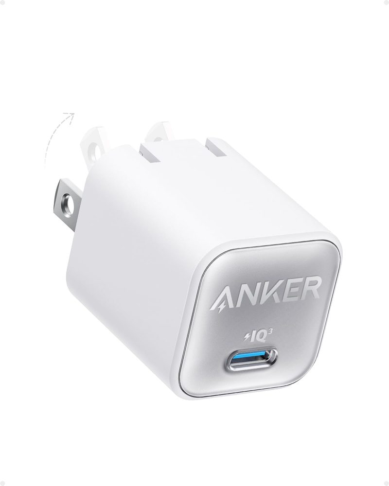 Anker Nano 30W foldable USB-C GaN charger