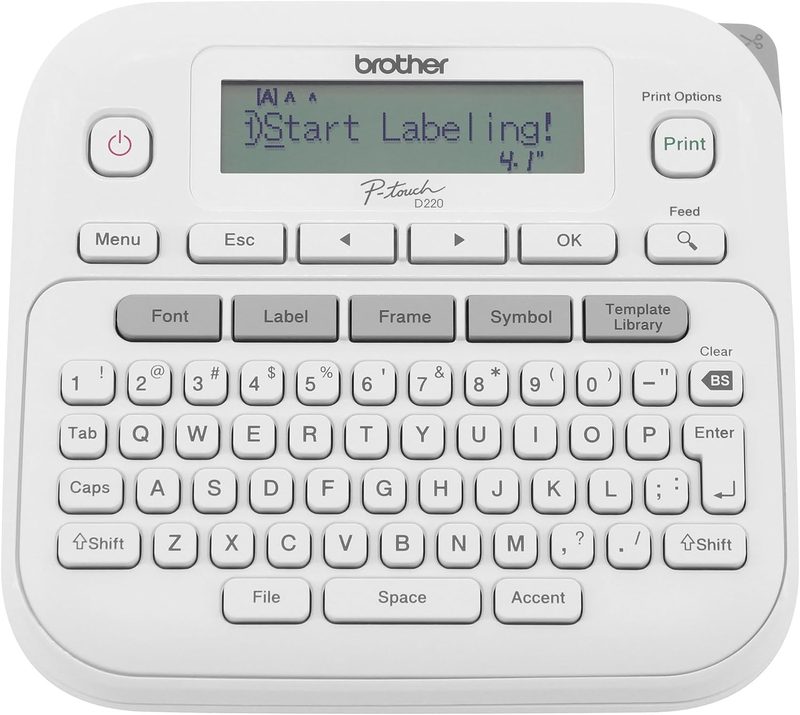 Brother P-touch PT-D220 handheld label maker