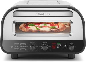 Chefman 800 degree indoor countertop electric pizza oven