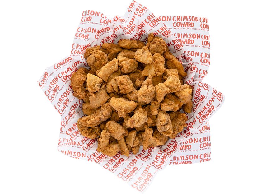 Crimson Nugs halal hot chicken nuggets from Crimson Coward