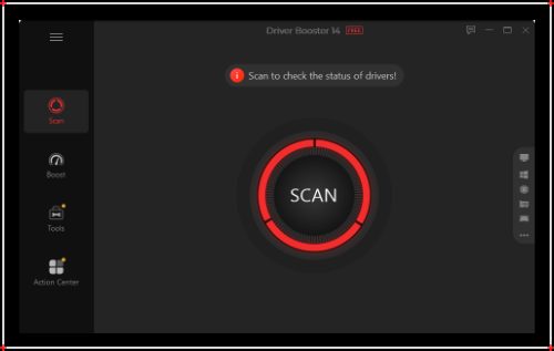 IObit Driver Booster 14 scan screen