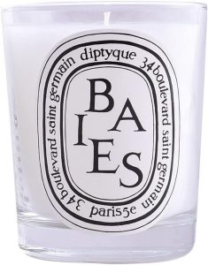 Diptyque Baies scented candle 6.5 oz in black glass