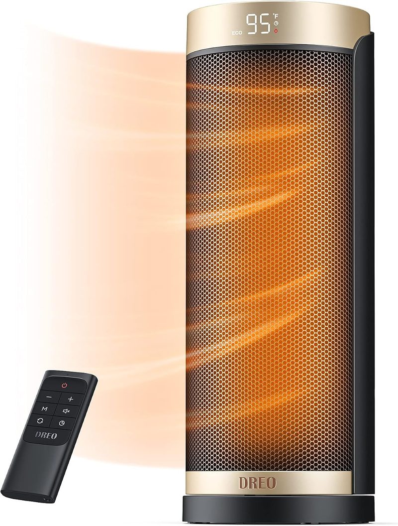 Dreo Solaris Slim H3 oscillating ceramic space heater