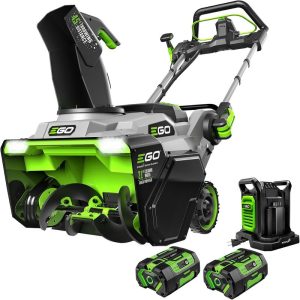 EGO Power+ 21 inch cordless auger-propelled electric snow blower