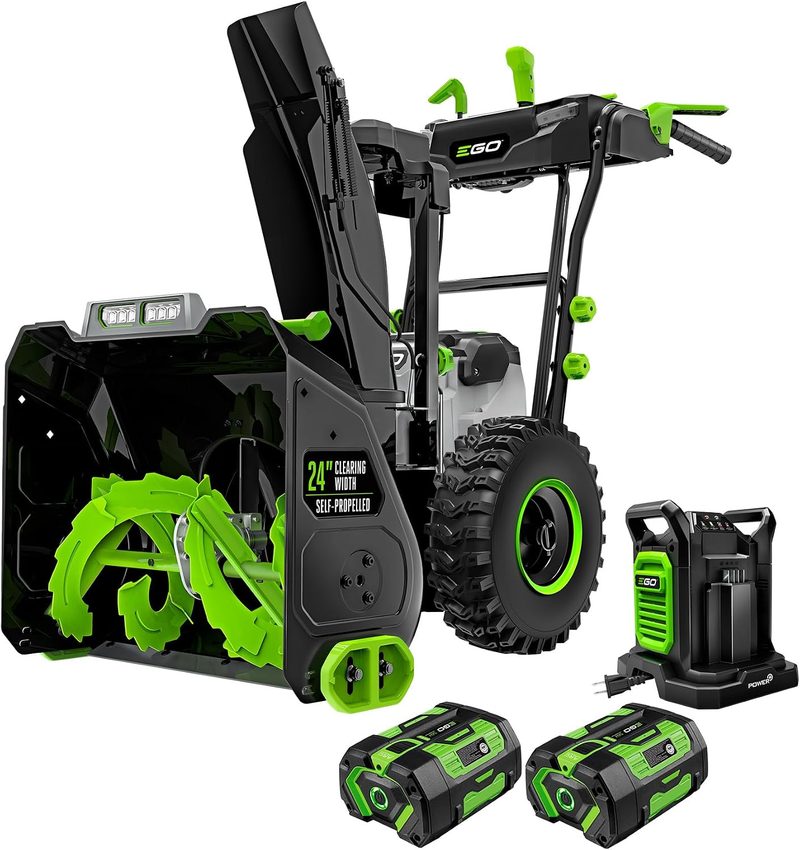 EGO SNT2405 24 inch self-propelled two-stage cordless snow blower