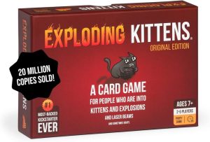 Exploding Kittens Original Edition card game box
