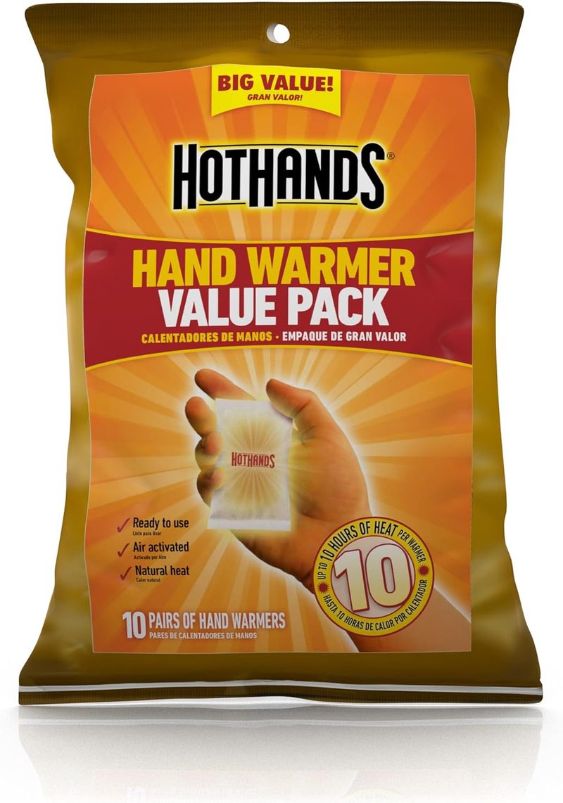 HotHands hand warmers value pack of 10 pairs