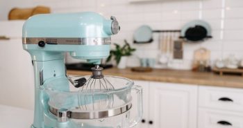 Baking at home with a stand mixer