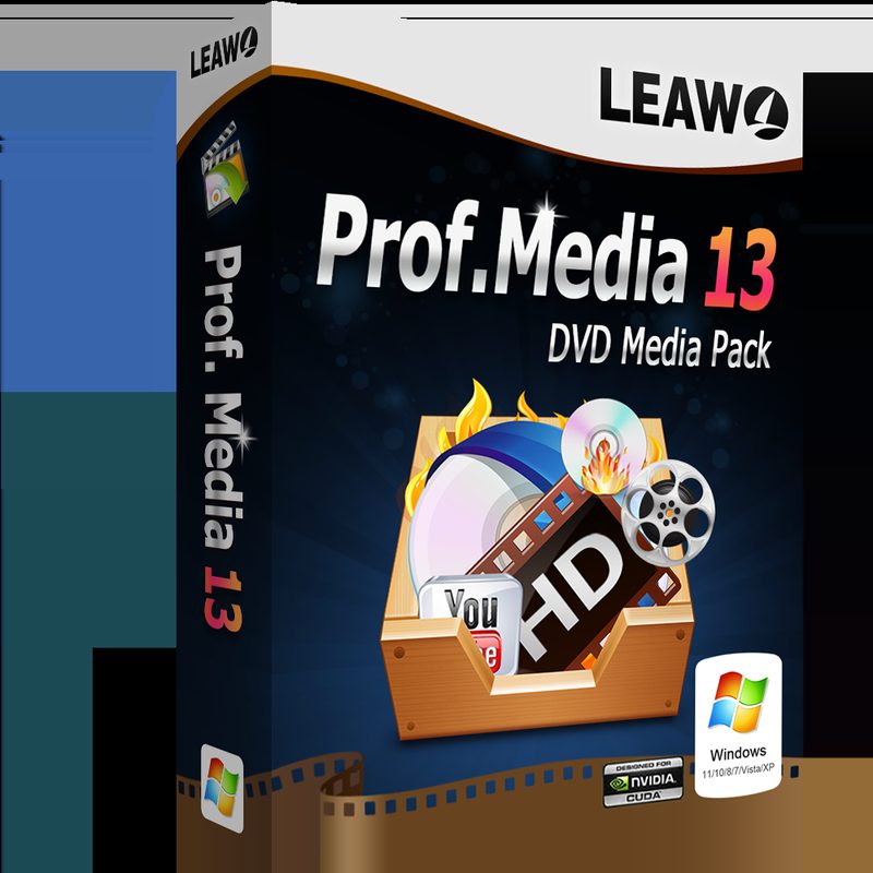 Leawo Prof. Media 13 DVD pack including Leawo DVD Ripper