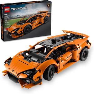 LEGO Technic Lamborghini Huracan Tecnica orange model car building set