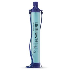 LifeStraw personal water filter in blue
