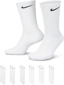 Nike Everyday Cushioned training crew socks six-pack