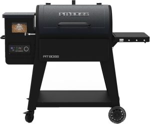 Pit Boss 850 Navigator WiFi wood pellet grill with flame broiler