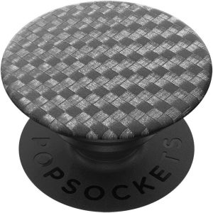 PopSockets phone grip in carbonite weave design