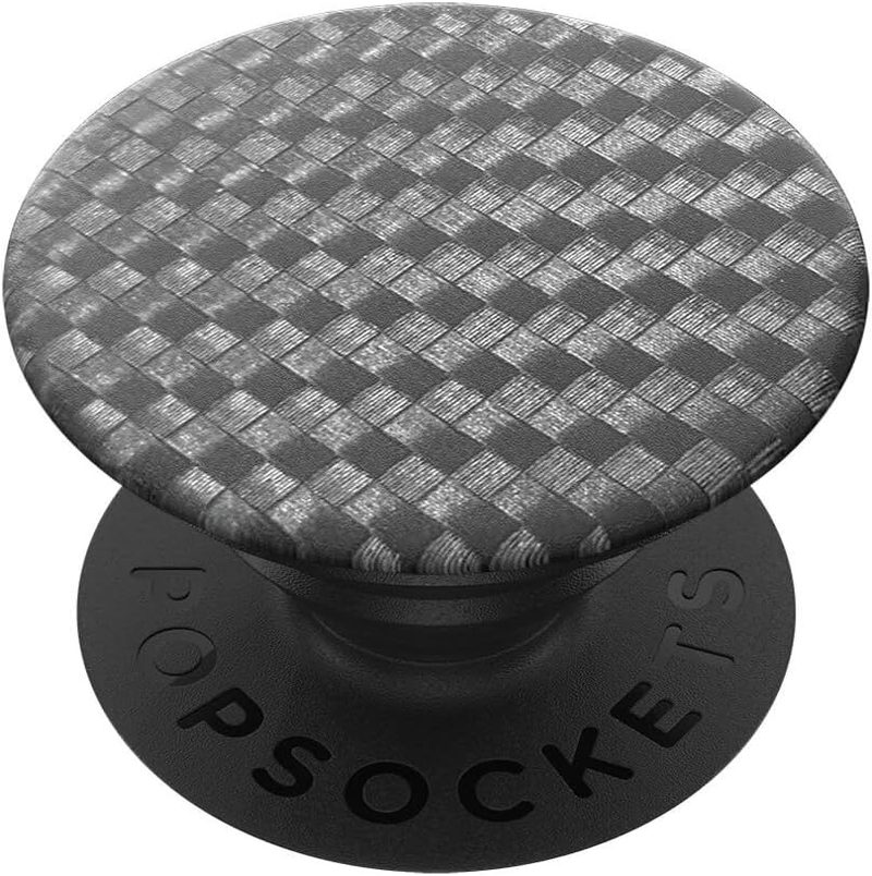 PopSockets phone grip in carbonite weave design