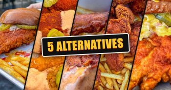 Restaurants like Dave's Hot Chicken: 5 alternatives, with Nashville hot chicken sandwich, tenders, drumsticks, wings and fries