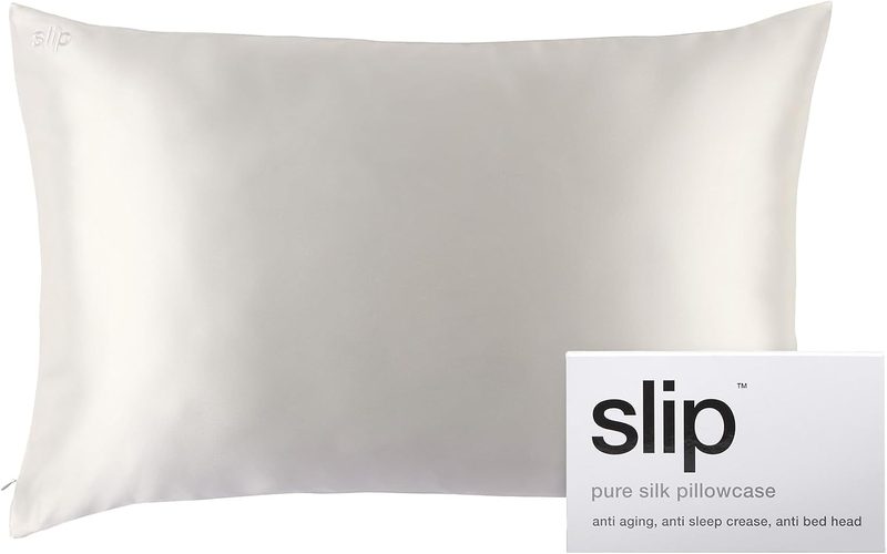 Slip pure mulberry silk queen pillowcase in white