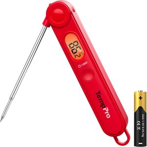 TempPro TP03B instant-read digital meat thermometer