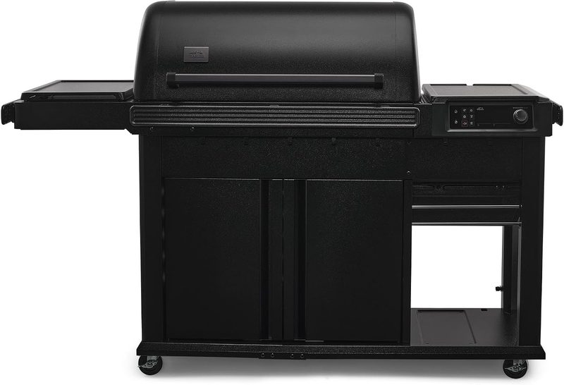 Traeger Woodridge Elite insulated pellet grill with side sear station