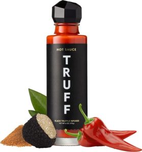 TRUFF original black truffle hot sauce bottle