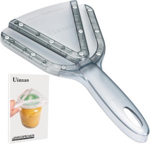 Uinxan lever-action jar opener for weak hands and seniors with arthritis