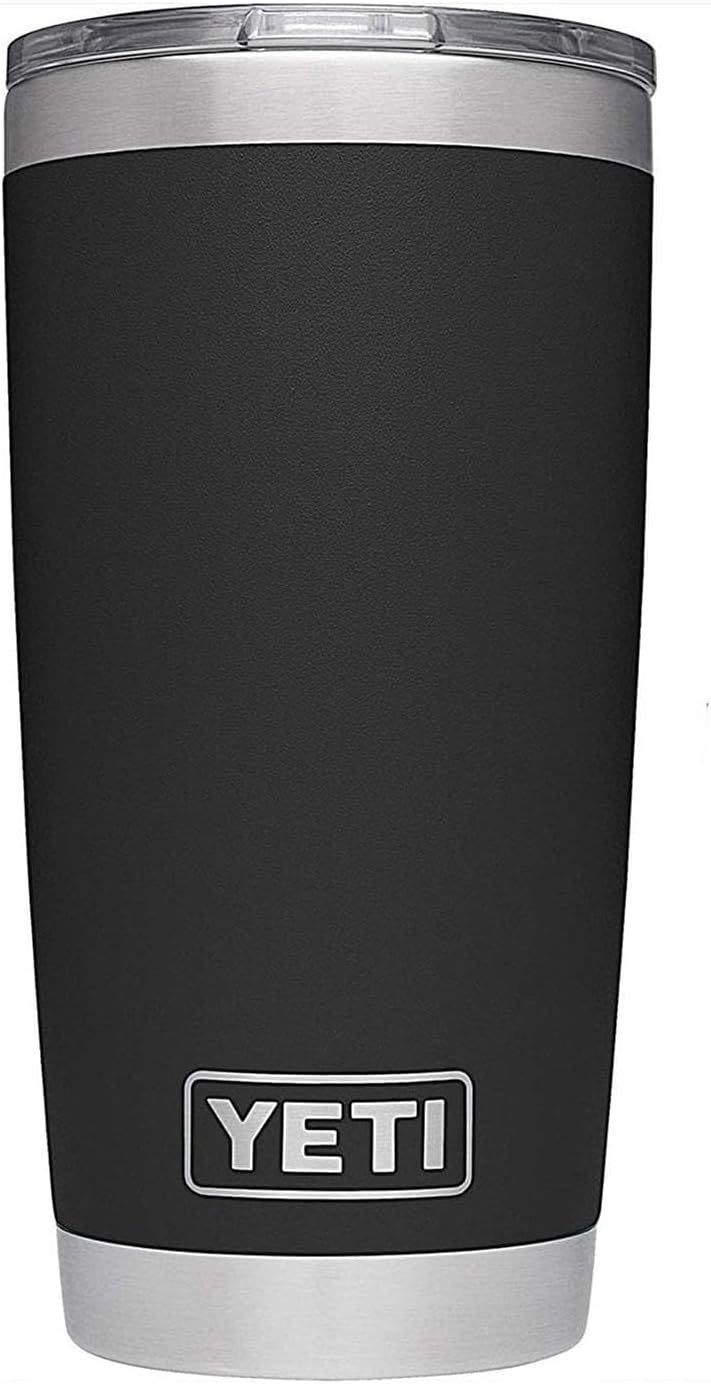 YETI Rambler 20 oz stainless steel insulated tumbler with MagSlider lid